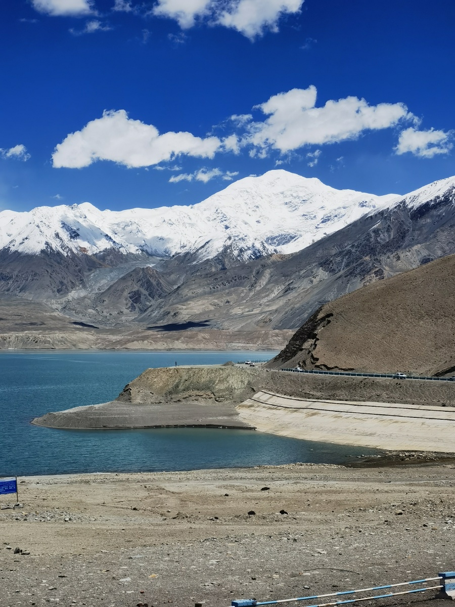 手机随拍克州白沙湖