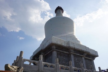 我家附近的--北海白塔