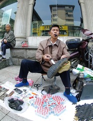 路边摊贩
