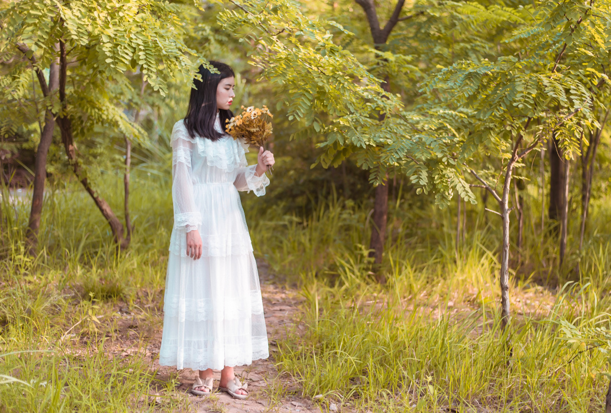 氧气系少女 - 人像, 少女, 尼康, 50mm, 图虫女神计划 - 菜菜心洁 - 图虫摄影网