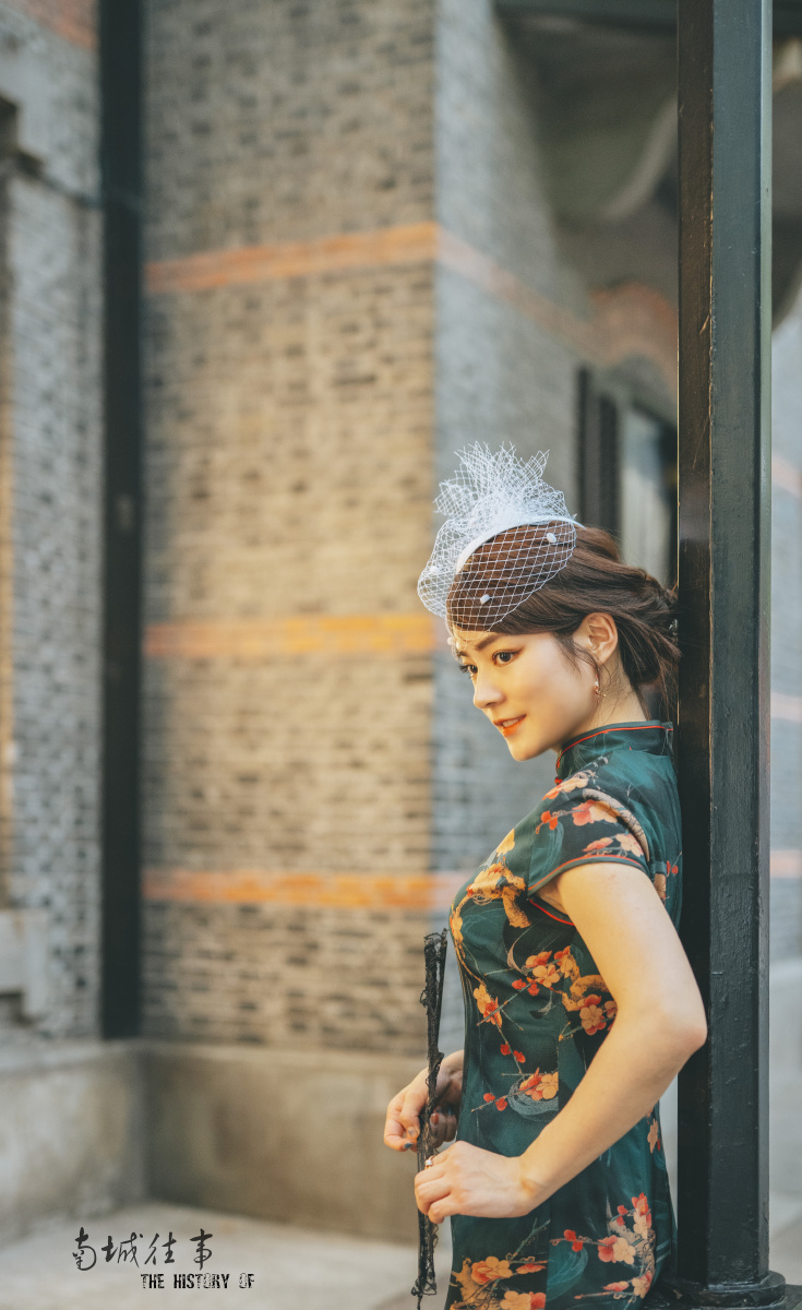 大上海新天地旗袍美女