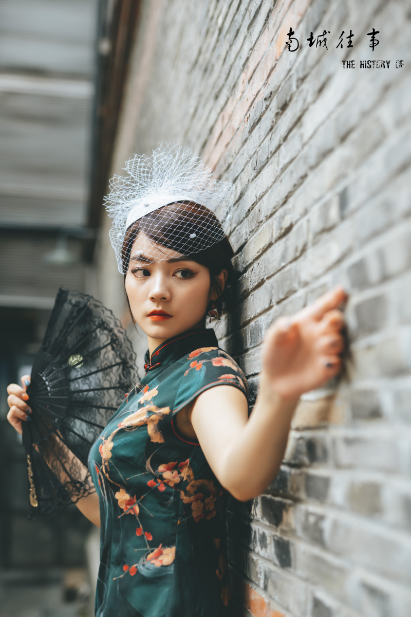 大上海新天地旗袍美女