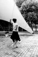 公园里的舞者