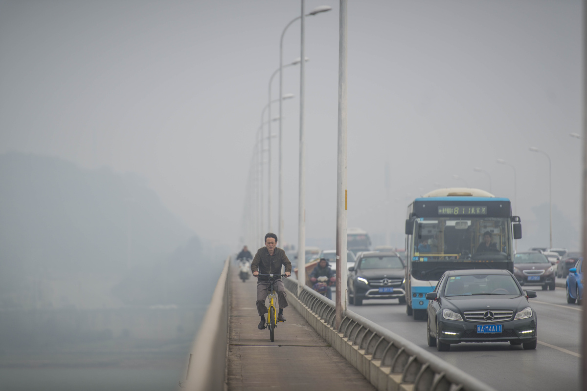 雾霾长沙
