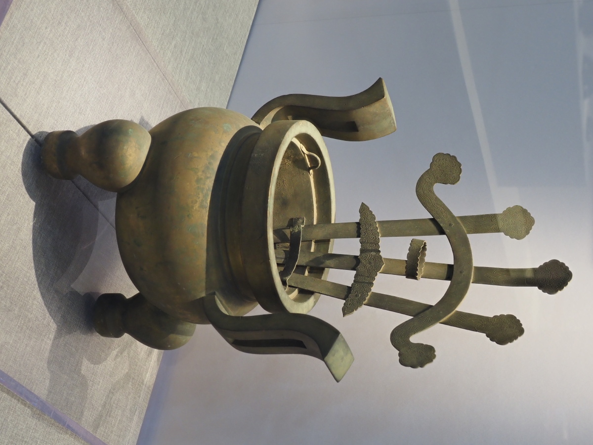 一组清东陵出土的青铜文物