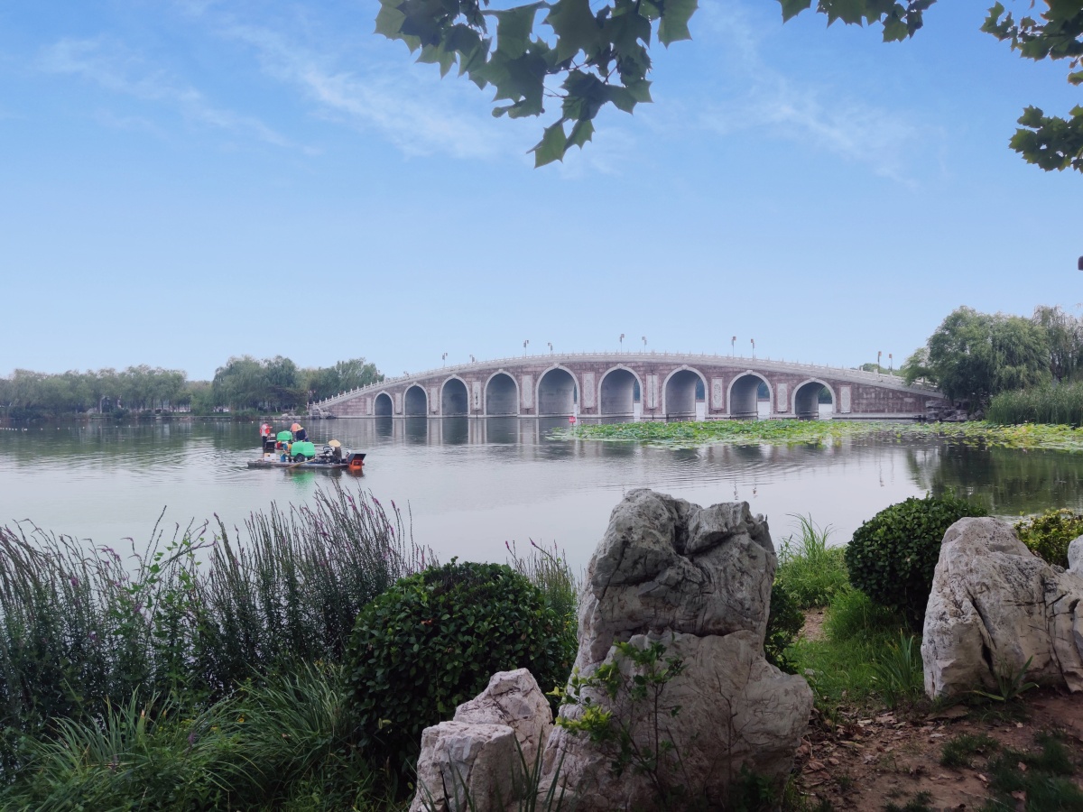 唐山南湖九孔桥