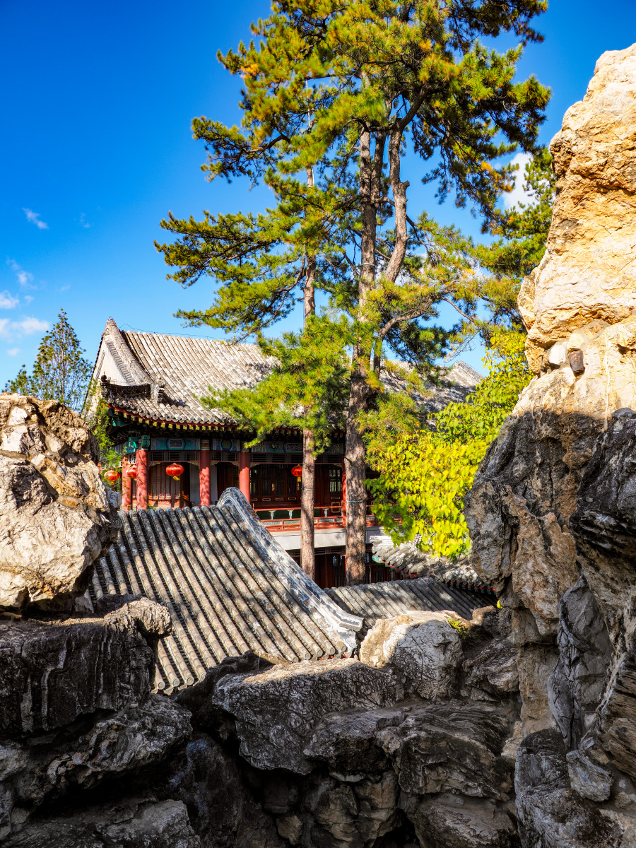 避暑山庄烟雨楼