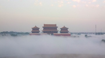 2014-10-26-0205（雾隐大观楼）