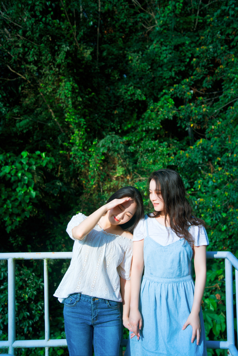 闺蜜校园写真