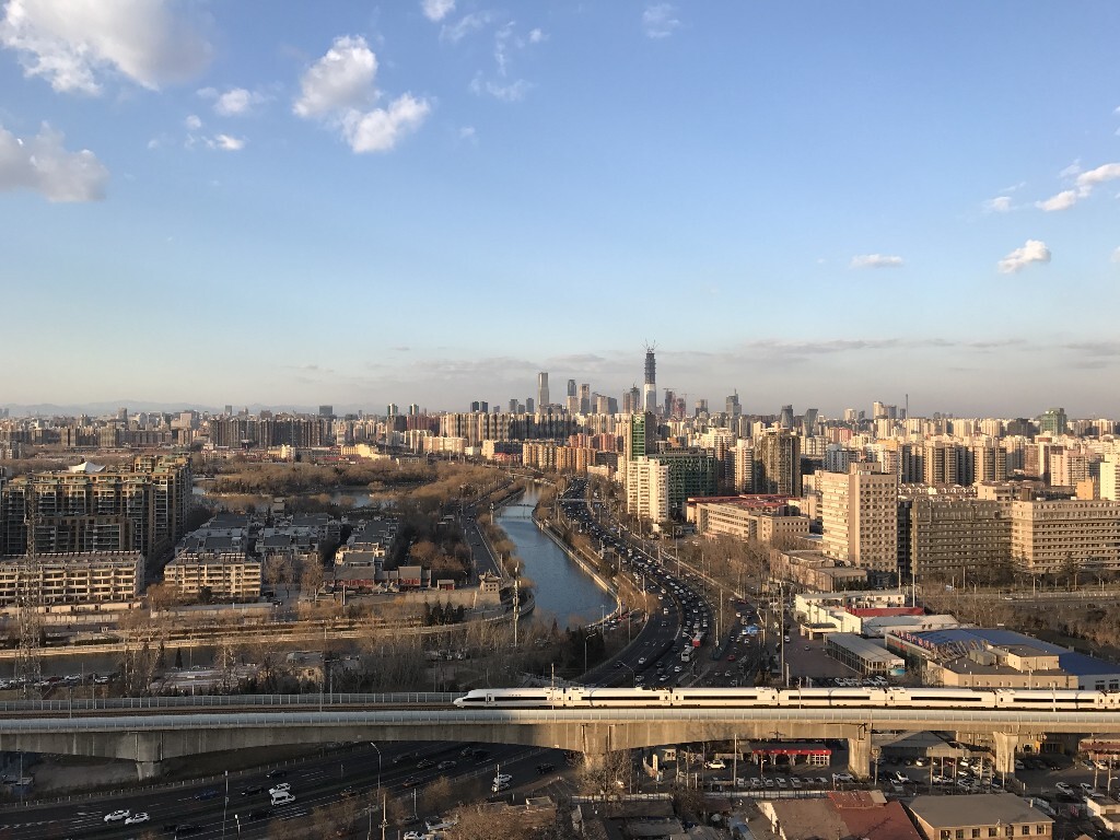 火车经过