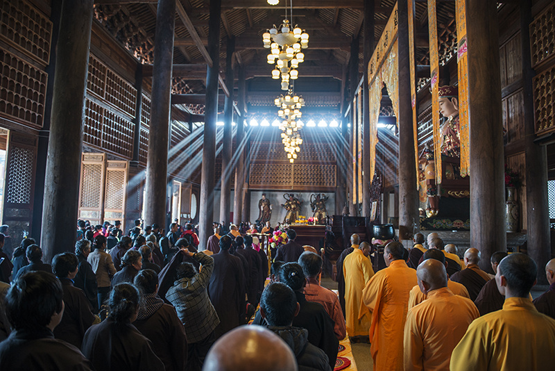 昆明宝泉寺迎佛接福上章祈福法会