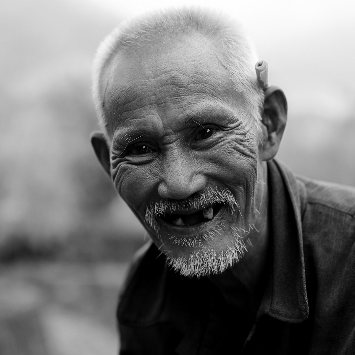 有阅尽沧桑的慧眼,才能有怡然自乐的神态.