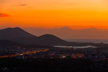 光福的黄昏