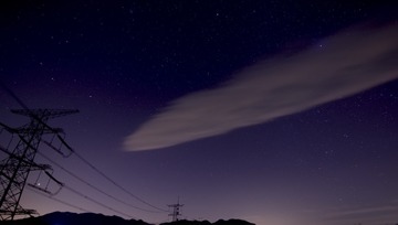 屋顶星空