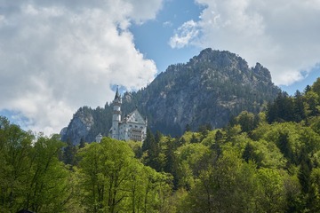 Munich-New Swan Castle- 远望新天鹅堡