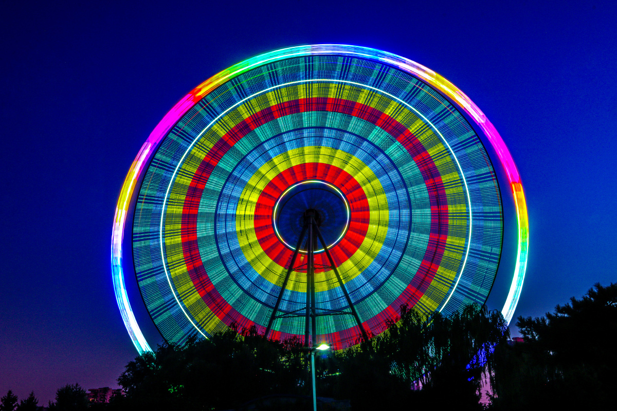 9.2摄于沈阳小河沿摩天轮