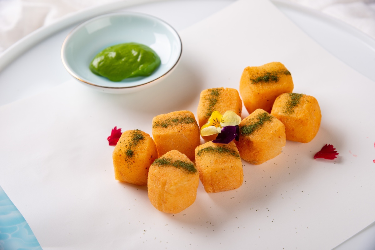 素食精致料理美食摄影