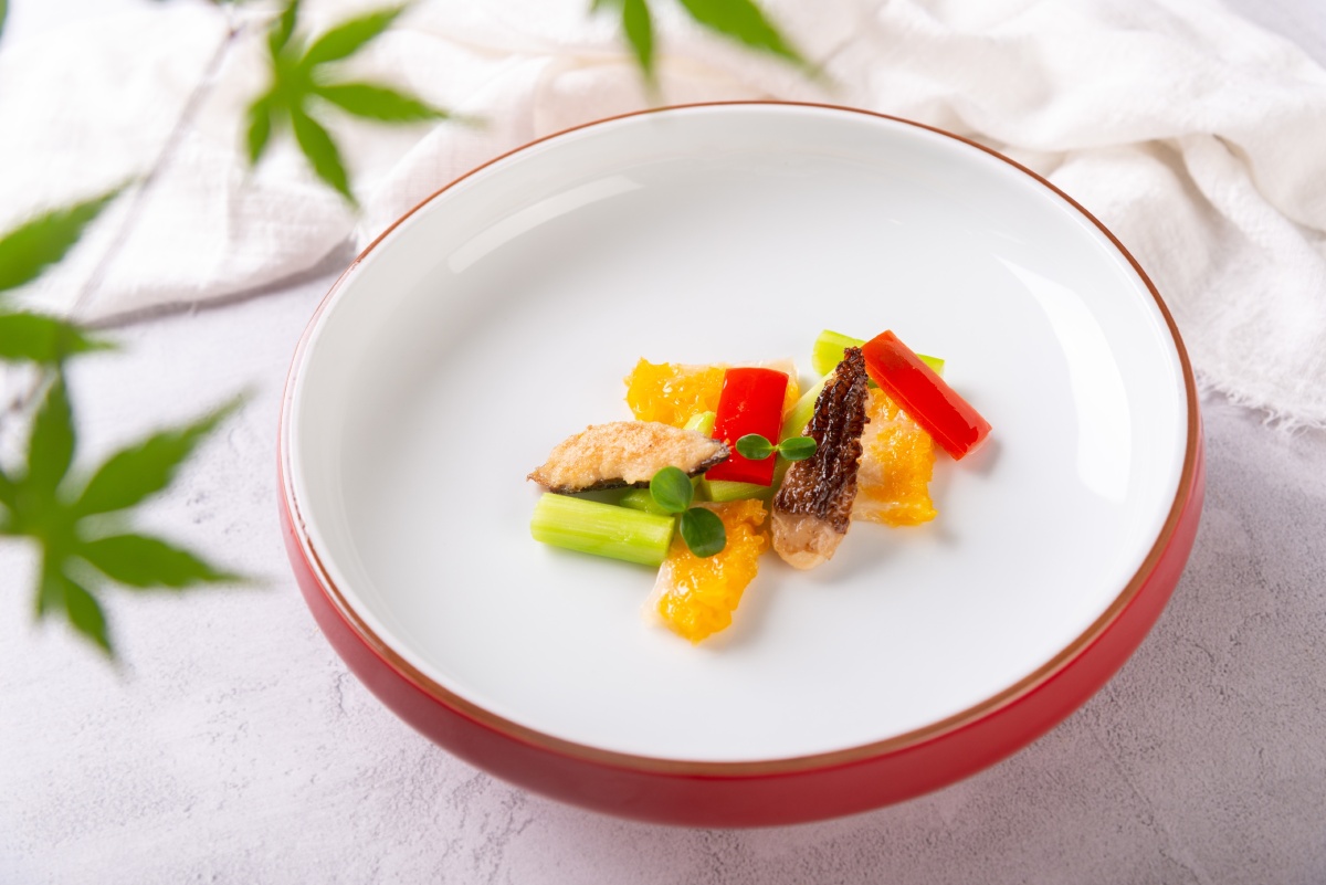 素食精致料理美食摄影