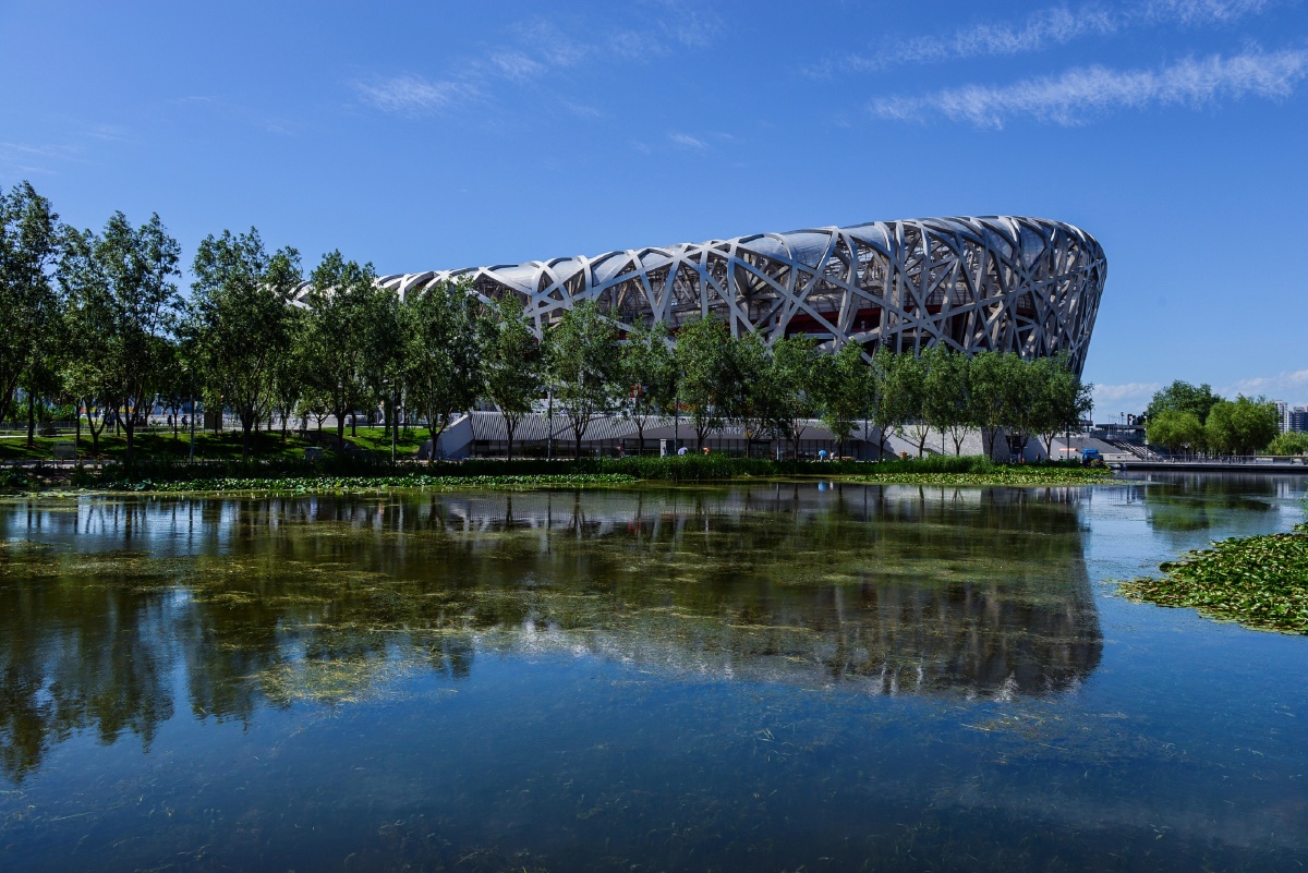 拍摄于北京亚运村