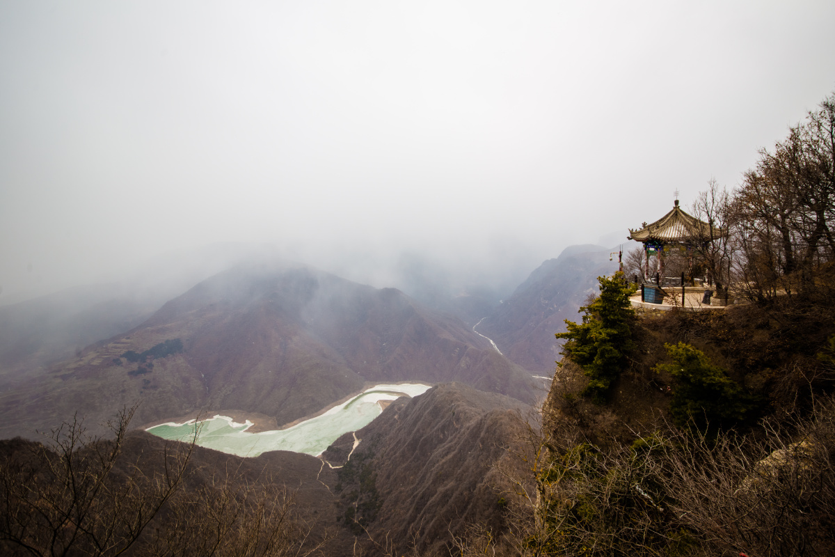 甘肃平凉崆峒山水利风景区——弹筝峡