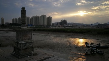 洛阳桥夕阳景观