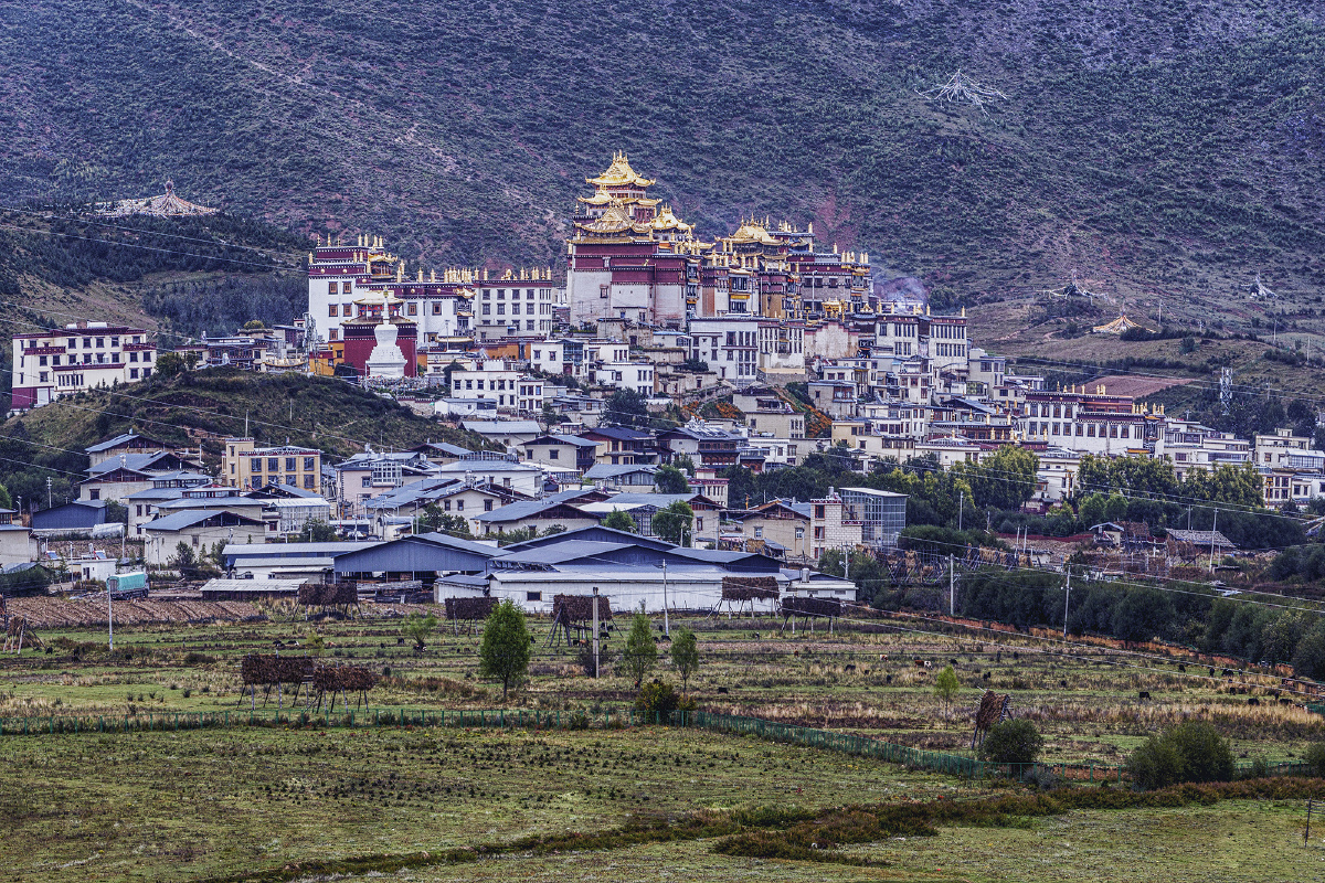 松赞林寺2020年10月3日迪庆藏族自治州香格里拉县