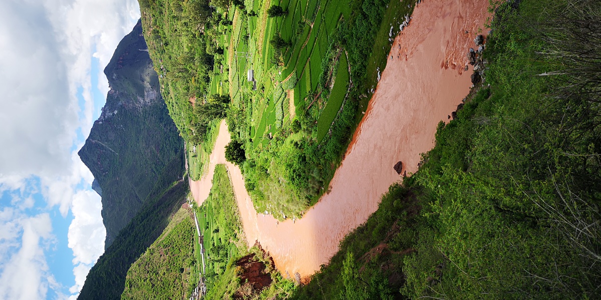 红河上游绿汁江