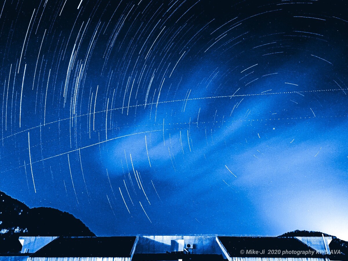 午夜的星空