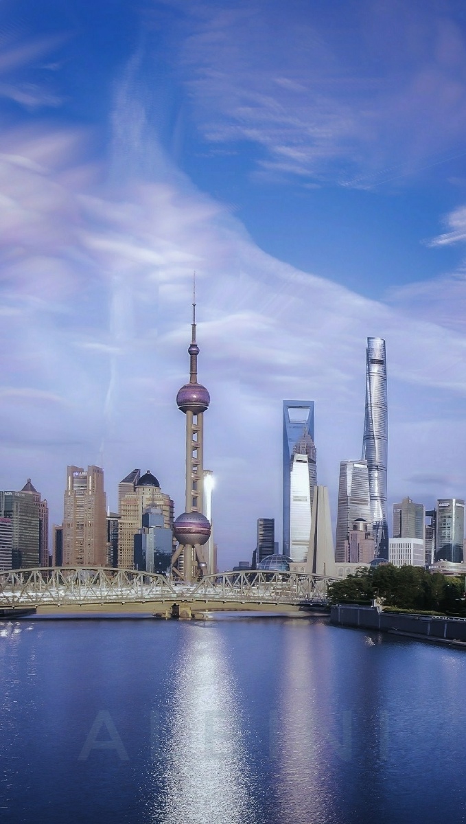 外滩手机壁纸 - 上海土豆 - 图虫