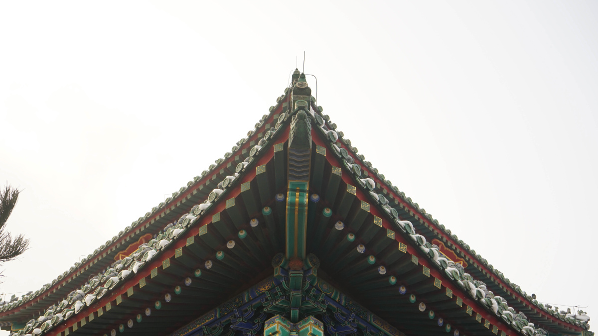 古建筑屋檐屋角