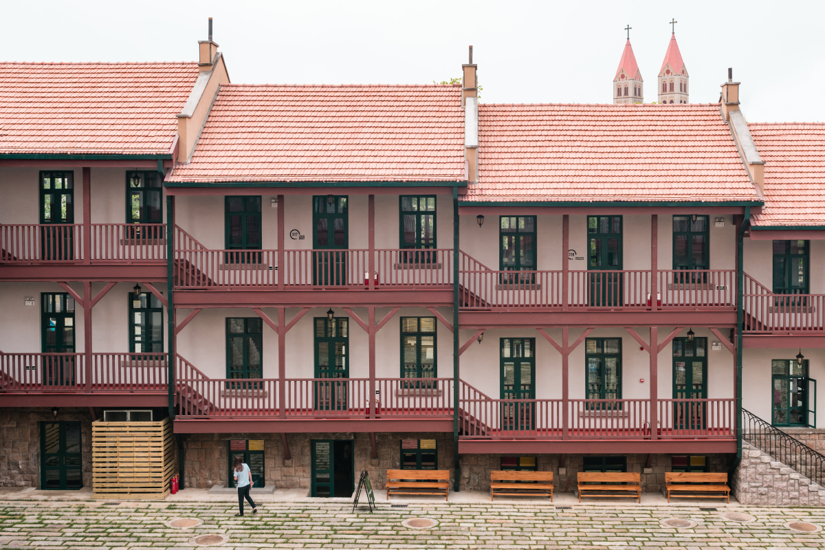 青岛里院生机再现