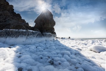 冰封海岸