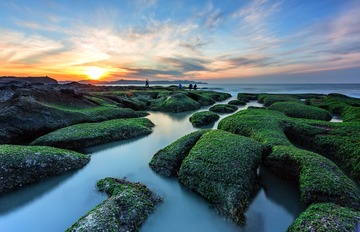 追逐夕阳