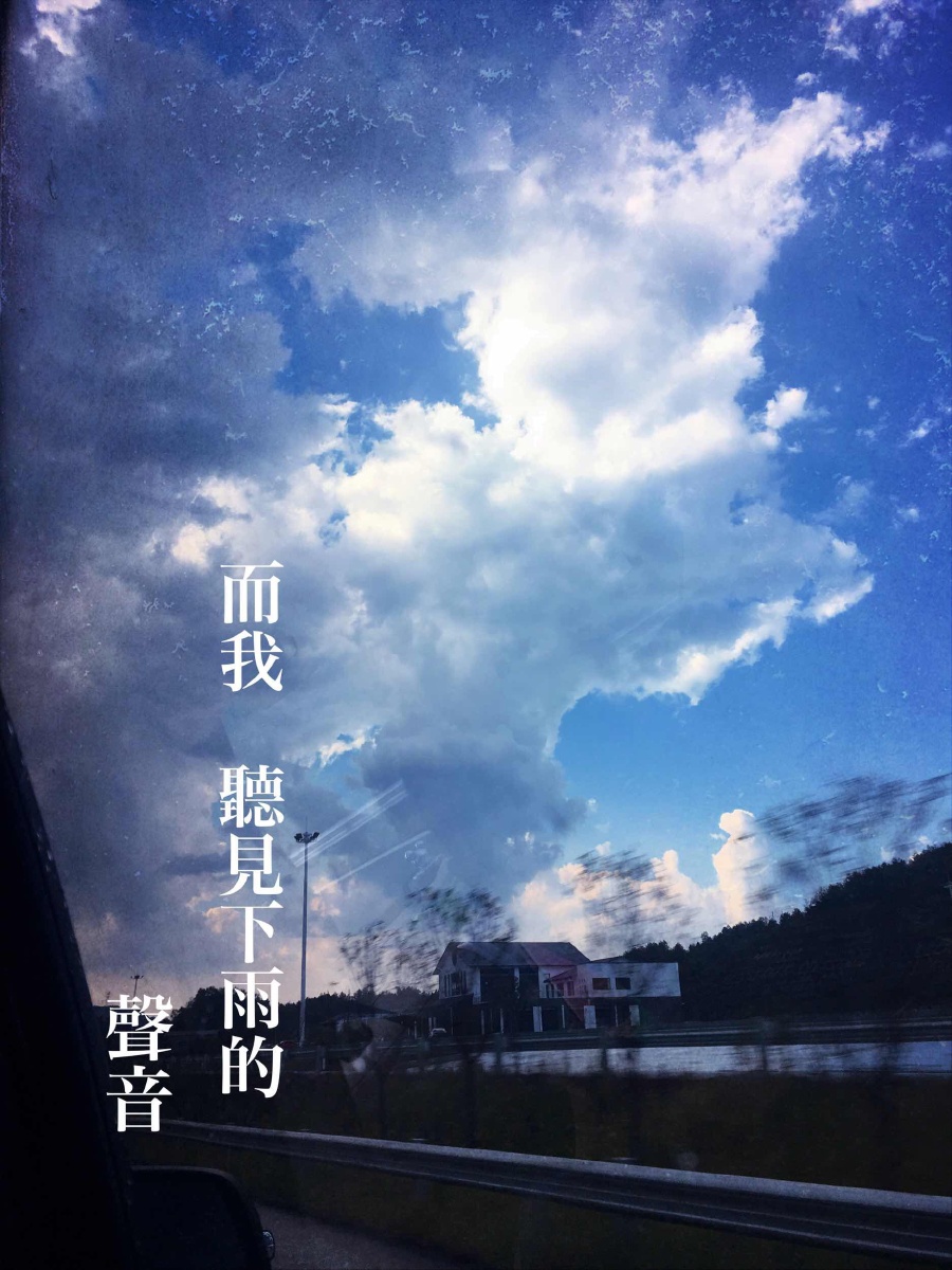 而我听见下雨的声音