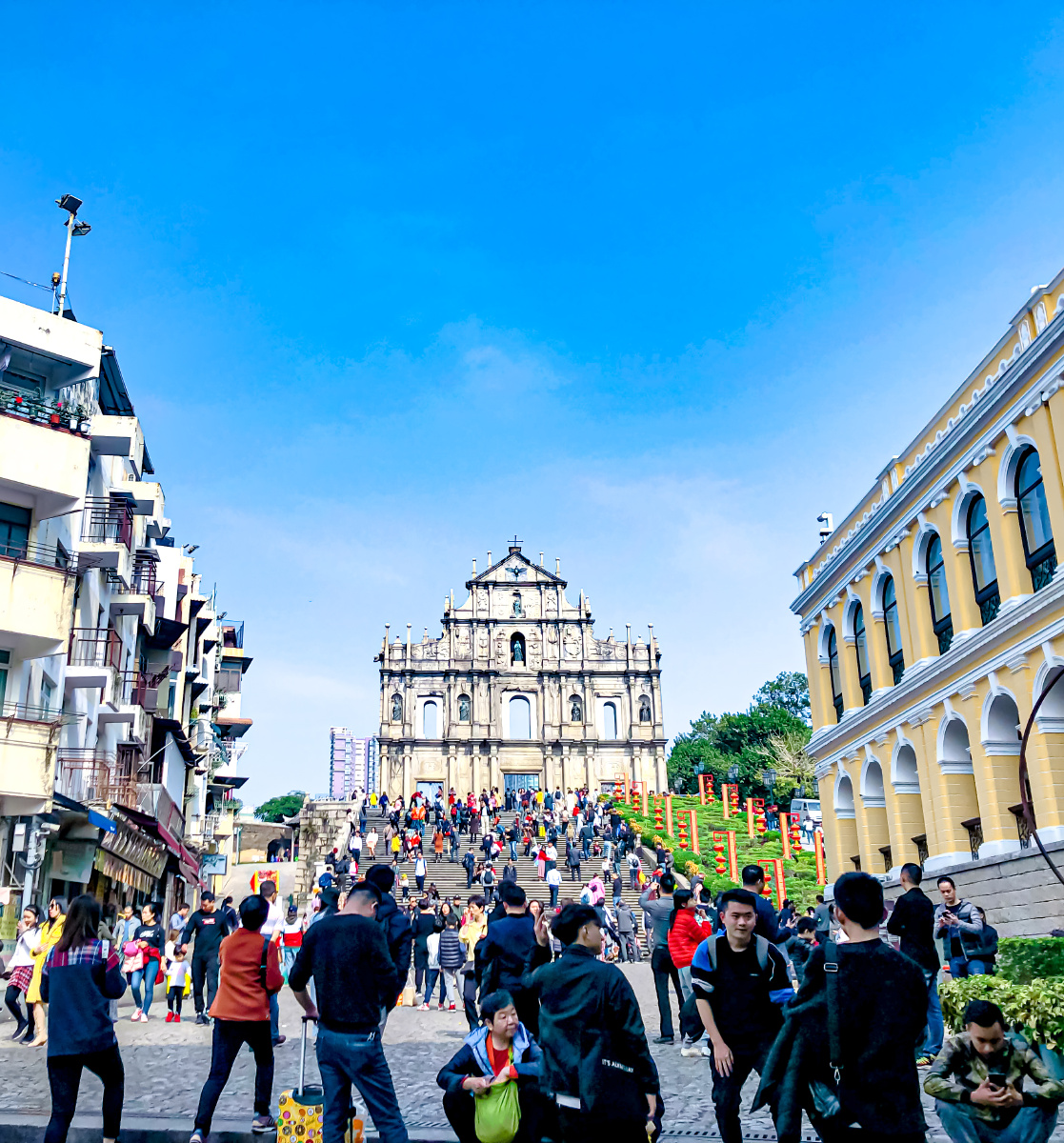 澳门大三巴街拍纪实