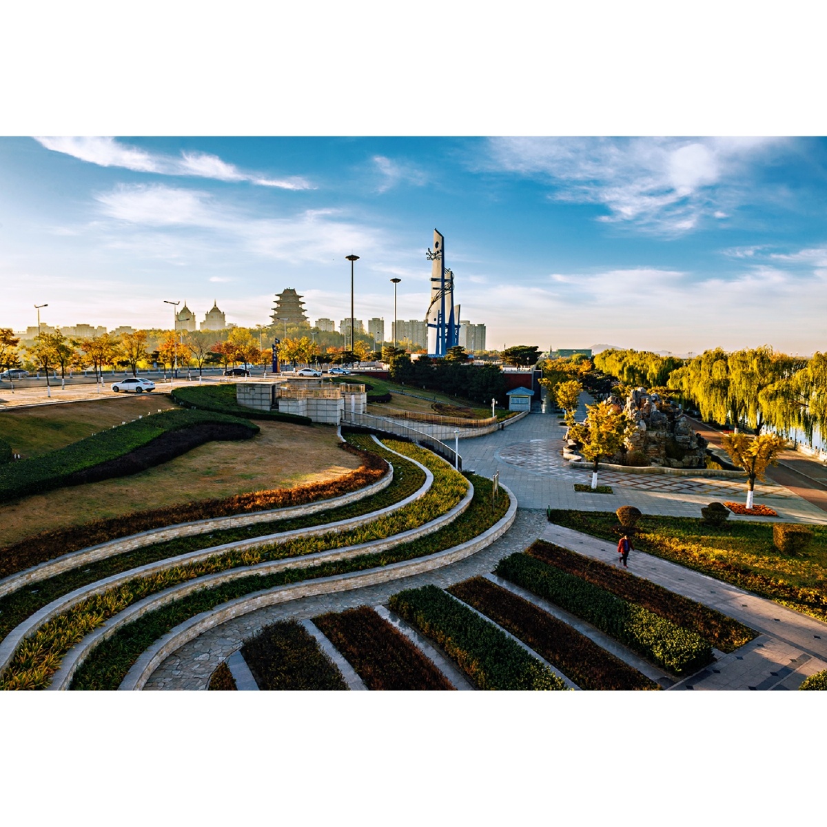 水城迁安城市秋色