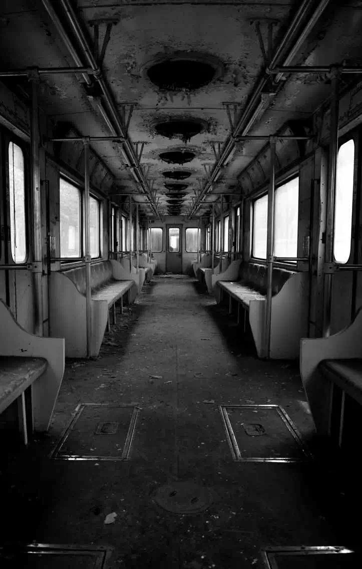 废弃的车厢