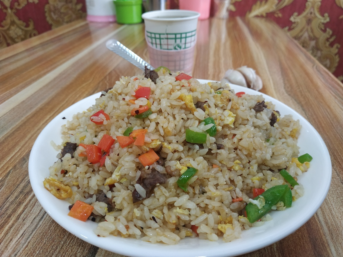 兰州拉面馆的兰州炒饭