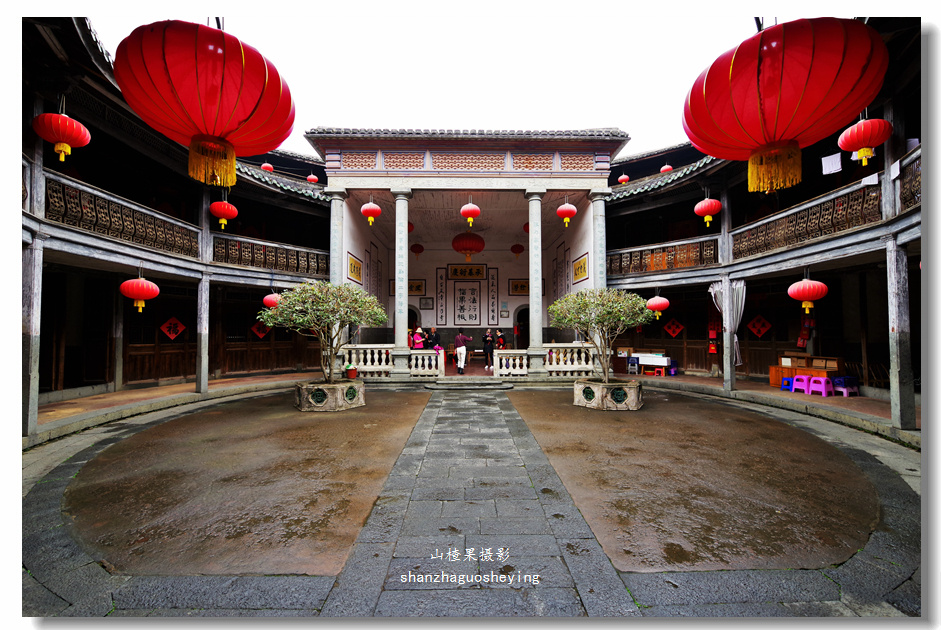 福建永定土楼之振成楼