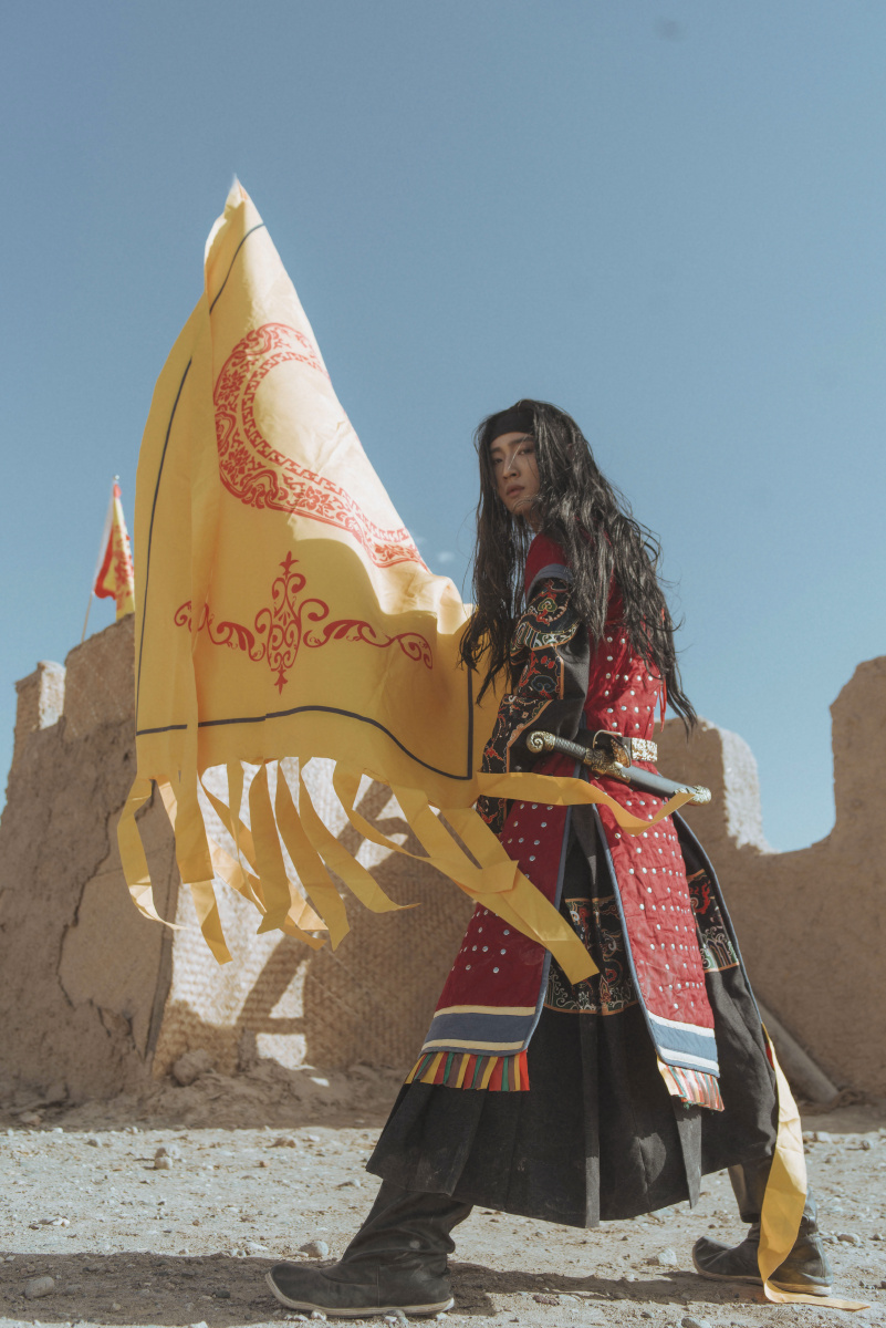 甲胄汉服系列明布面甲