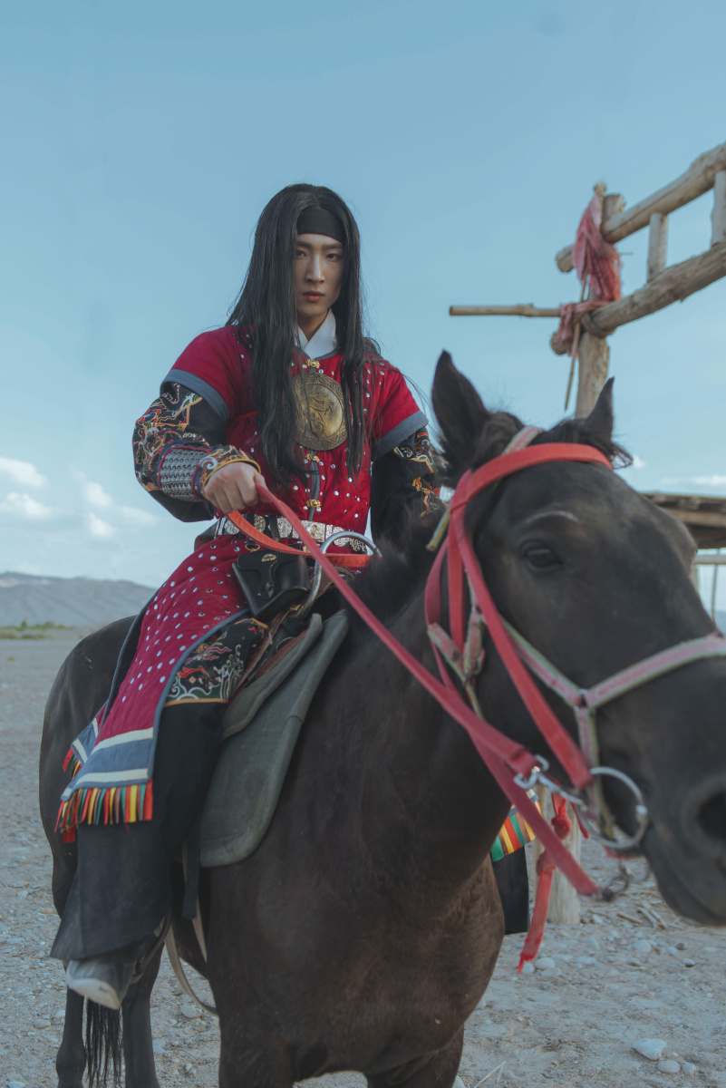 甲胄汉服系列明布面甲