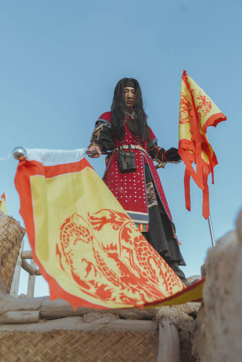 甲胄汉服系列明布面甲