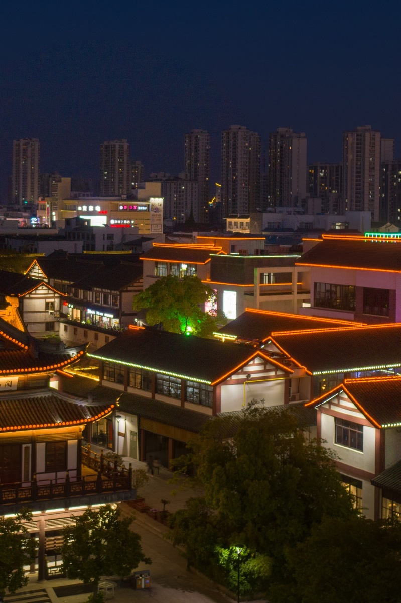 虞歌畅晚常熟夜景来了