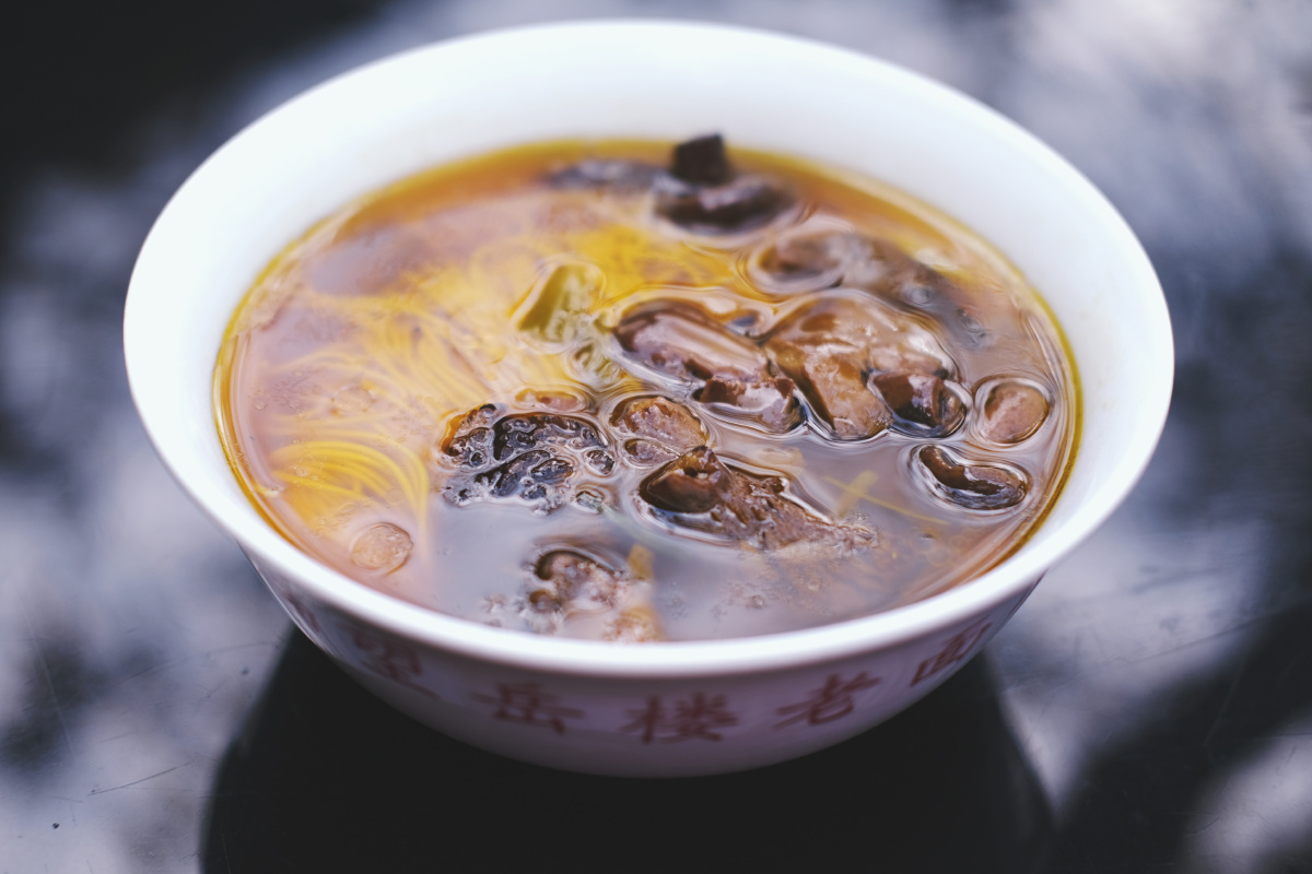 常熟日常兴福寺喝茶吃蕈油面