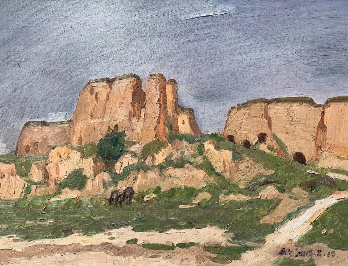 【名家】姚夏宁2019右玉写生新作