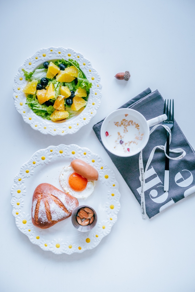 嗨早餐美好的一天开始了