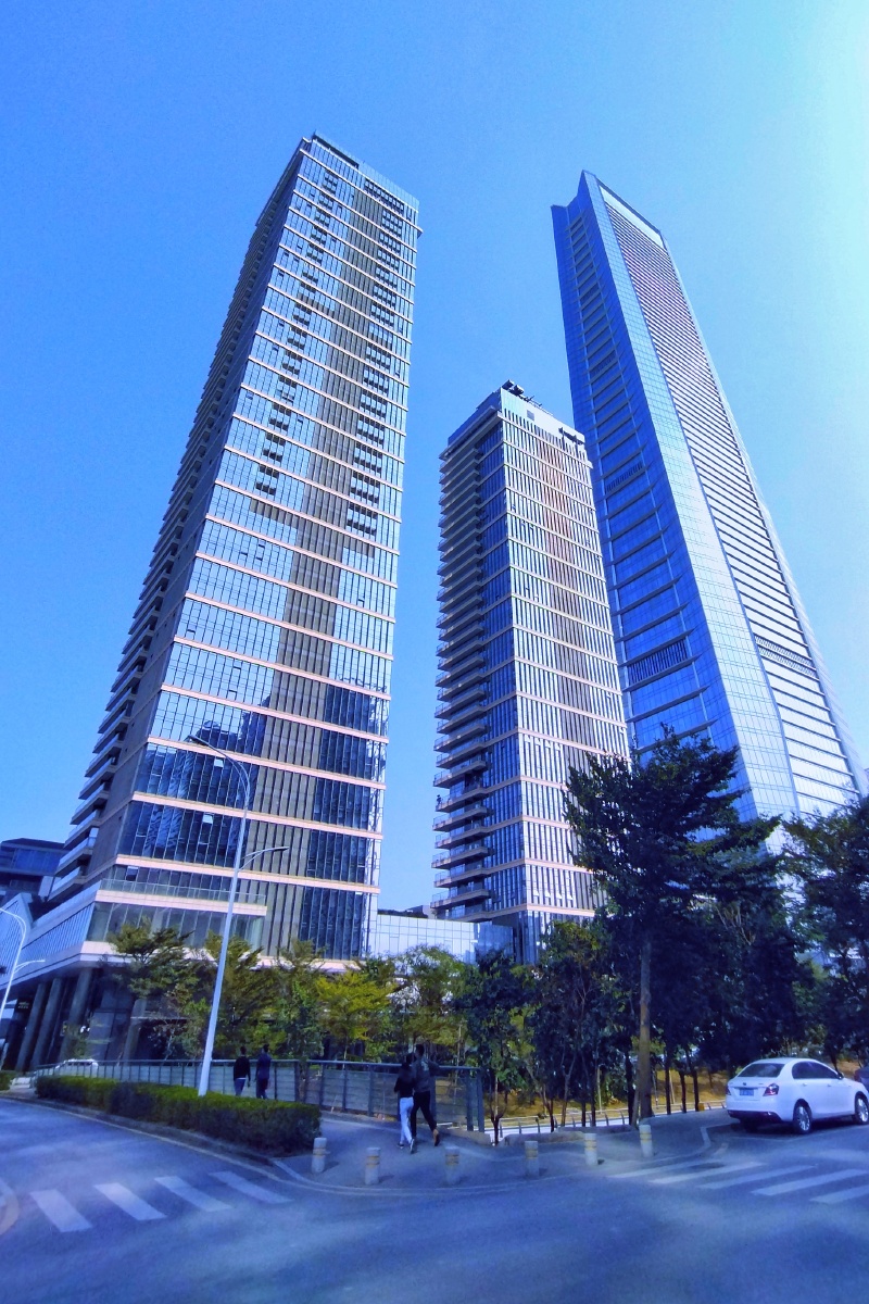 深圳南山区后海的高楼大厦