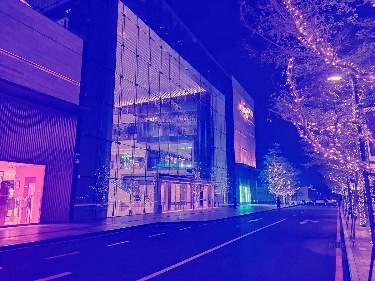 深圳湾万象城夜景