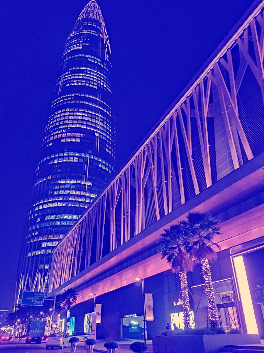 深圳湾万象城夜景