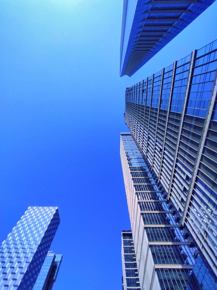 深圳南山区后海的高楼大厦